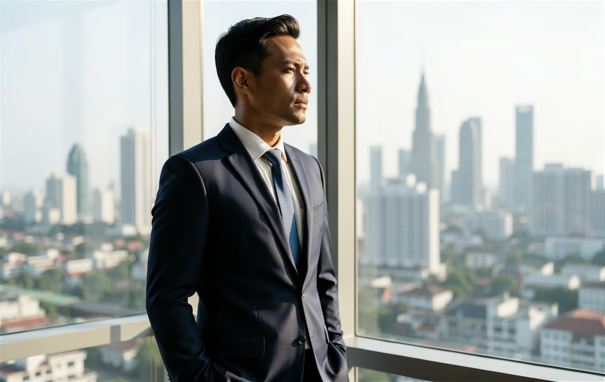 Profesionalisme Pria Modern